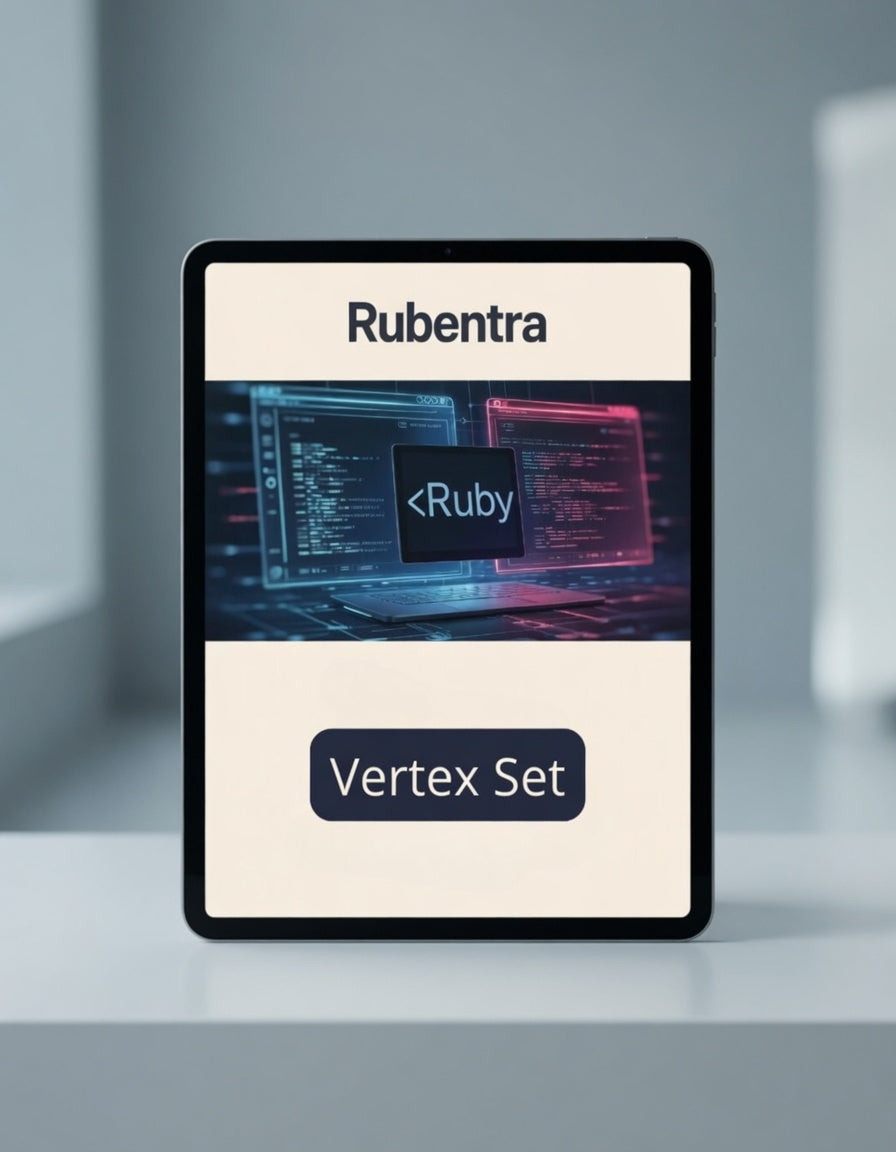 Rubentra Vertex Set product packaging on a light gray background